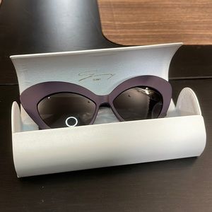 Genny sunglasses cat eyed purple